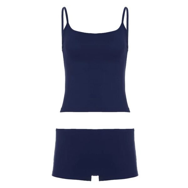 S5f0d8efcaf9a401797ca18e83bde4d470.jpg Women’s Backless Tank & Low-Rise Shorts Set