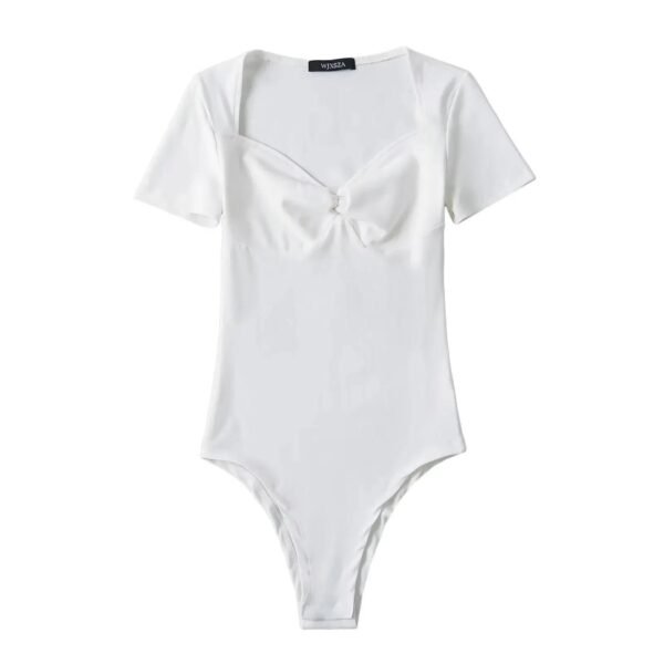 Women’s Square-Neck Short-Sleeve Bodysuit