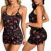S65ab62d2e9e243d783db58fd049983e1Z.jpg Women’s Satin Vest & Shorts Pajama Set