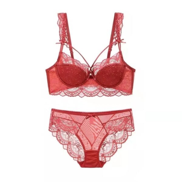 S668817da19224526bc59dcb3f55ebcaej.jpg Women’s Cotton Lace Push-Up Bra Set