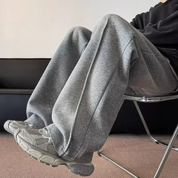 Men’s Y2K Pleated Straight Pants