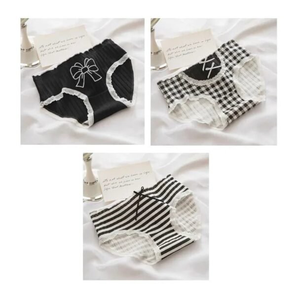 S76b09952fed647f6bb6fa47b7a81f1a9v.jpg 3-Piece Lace Trim Cotton Briefs