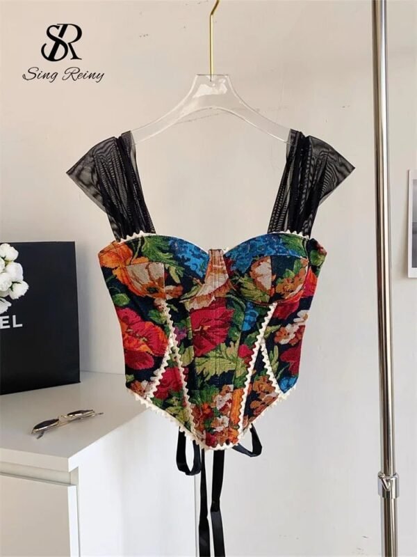 S78433914a2844230b9557872e4580cae0.jpg SINGREINY Floral Lace Vintage Cami Top
