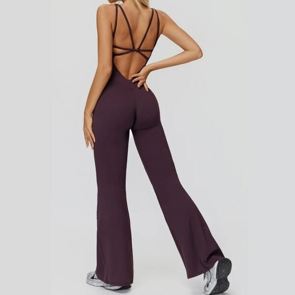 Women’s Push-Up Fitness Romper