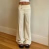 S7baeee2e070e46ba8a120e838677e8e8J.jpg Women’s Y2K Low-Rise Beige Trousers