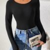 Women’s Long-Sleeve Fitness Bodysuit