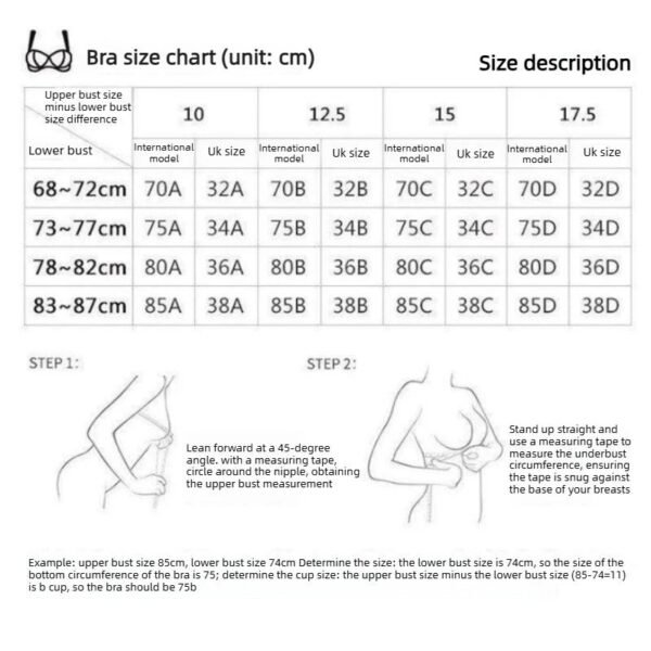 S843e77230c4d4c6b80b0de345e2c477aA.jpg Women’s French Lace Half-Cup Push-Up Bra