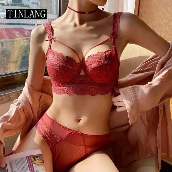 S8618e587e9c744c6b42a8984540a2a59B.jpg Women’s Cotton Lace Push-Up Bra Set