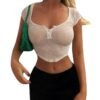 S889610352b774ed5b5a327a214366576Y.jpg Women’s See-Through Button Crop Top