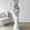 S88e4904f6cc848c7952e311ff3fc3c71O.png Women’s Knitted Crop Top & Pants Set