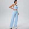 S8de1fce0bfbe49a88ac95f82c0383134U.jpg Women’s Backless Yoga Bra & Pants Set