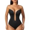 S8e0afa3ea77b4a878aa54ec8949e551bE.jpg Deep V Backless Sculpting Shapewear Bodysuit