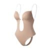 S93f594f160924b019a28902bb41e26c6H.jpg Women’s Deep V Push-Up Shapewear Bodysuit