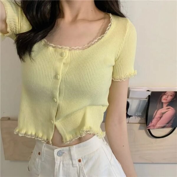 S94209b9916b6433fbda1d59b9beb8443L.jpg Women’s Korean Lace Button Crop Cardigan