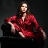 S959e0e5adae04e9baef0e3bf04fb8dc1P.jpg 100% Mulberry Silk Women’s Pajama Set