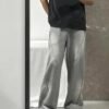Men’s Y2K Pleated Straight Pants