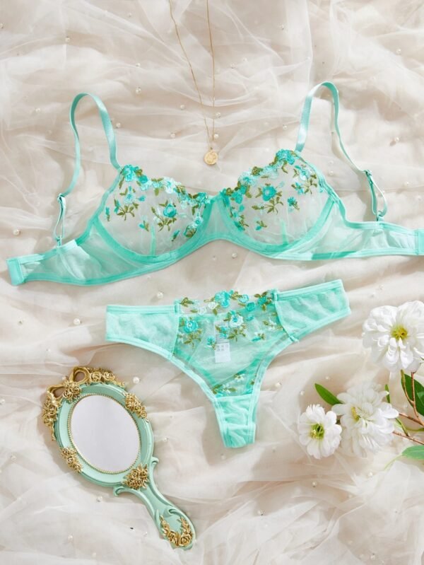 Sa1f04598d3e1405b94740aaac7ab1cdfr.jpg Women’s Sheer Floral Lace Bra & Panty Set