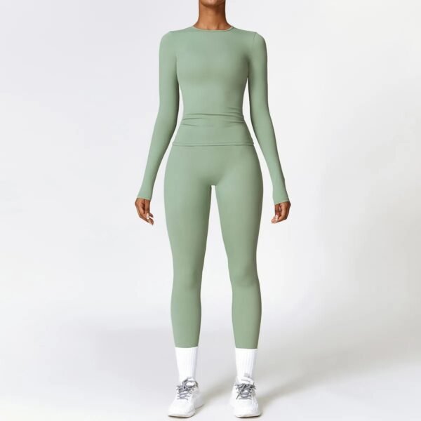 Sa3fca34e9143400b90af6171aea739a34.jpg 2-Piece Seamless Yoga & Gym Set
