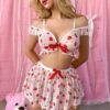 Sa4b0e788164a4206afc116a2db17cd6c7.jpg Strawberry Print Lace Pajama Set