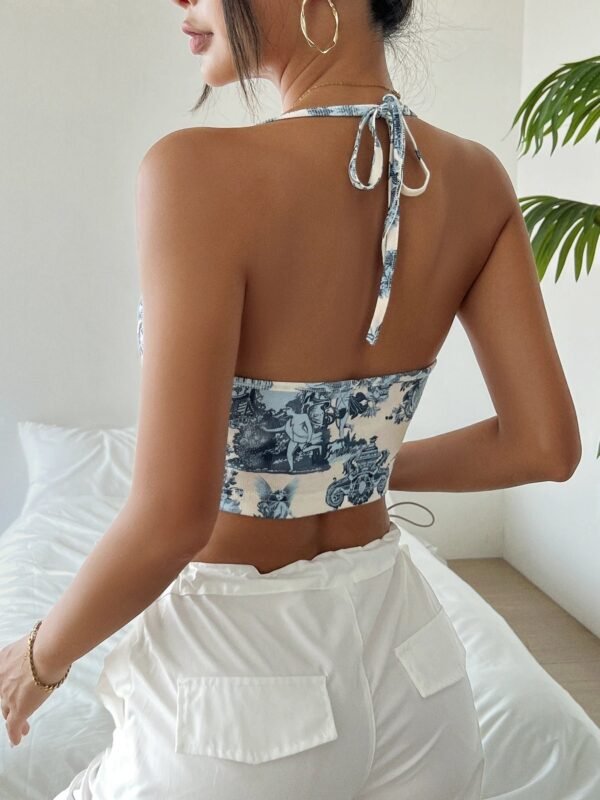 Women’s Summer Slim Cami Crop Top