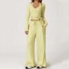 Women’s Long-Sleeve Yoga & Gym Set