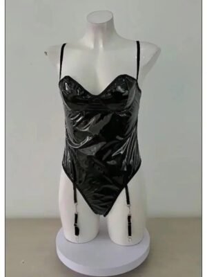 Wet Look PVC & PU Leather Catsuit