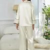 Women’s Satin Long-Sleeve Pajama Set