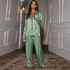 Sb8d039bfac3344bda8c27f544077e636a.jpg Women’s Striped Satin Pajama Set