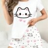 Sb931164d699943c7aec3f5d824b07c2bW.jpg Women’s Cat Print Pajama Set