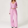 Women’s Long-Sleeve Yoga & Gym Set