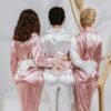 Sc12d34240c72463aa0c96917e5ab3e75r.jpg Women’s Satin Feather-Trim Pajama Set