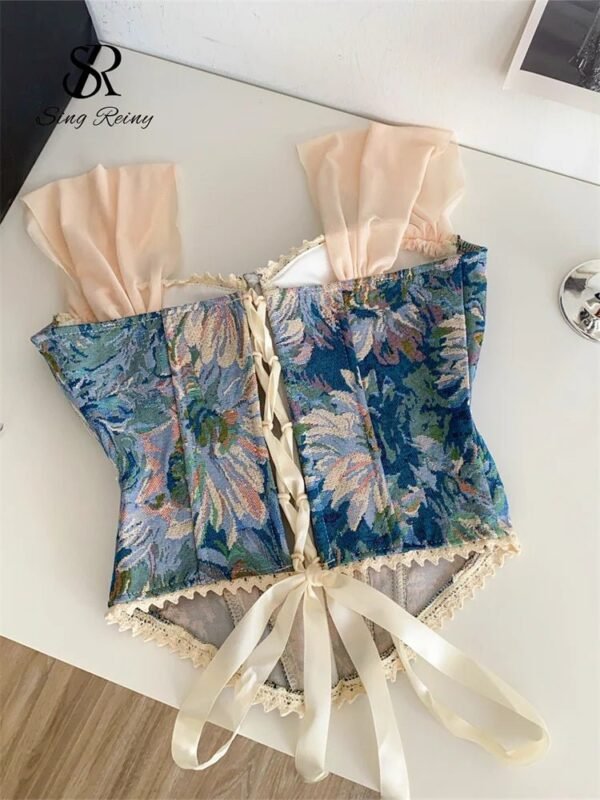 Sc39c773d2b504a21a5b069931a9ab5a69.jpg SINGREINY Floral Lace Vintage Cami Top
