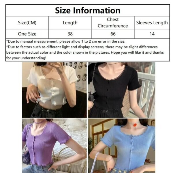 Sc4abe8e6766b409a9b9c6d4fd6b2817cf.jpg Women’s Korean Lace Button Crop Cardigan