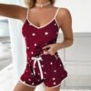 Sc89efa8a69444de78714188b442c364bf.jpg Women’s Printed Ruffle Pajama Set