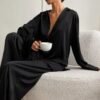 Women’s Silk Lace Pajama Set
