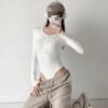 Women’s Long-Sleeve Basic Bodysuit