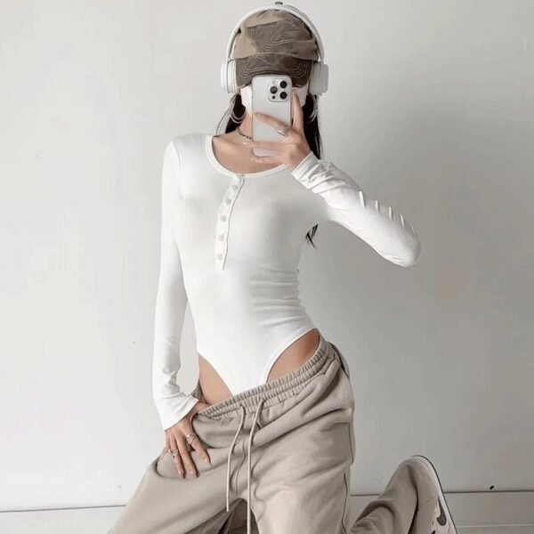 Women’s Long-Sleeve Basic Bodysuit