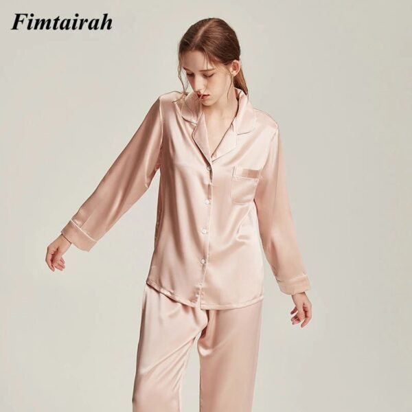 Sdb81063de69a4f5e88fc23f6fd6c1f08f.jpg Women’s 100% Silk Pajama Set