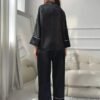 Women’s Satin Long-Sleeve Pajama Set