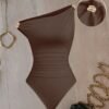 Se1b0da6873dd4e8f84f43c6ce50f747dG.jpg Women’s One-Shoulder Ruched Bodysuit