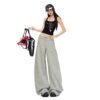 Pleated Relaxed Wide-Leg Pants