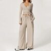 Women’s Long-Sleeve Yoga & Gym Set