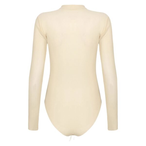 Women’s Sheer Long-Sleeve Bodysuit