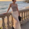 Women’s Sheer Lace Mesh Bodysuit