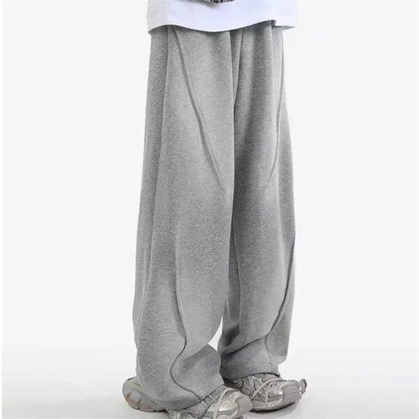 Men’s Y2K Pleated Straight Pants