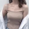 Women’s Backless Halter Crop Top