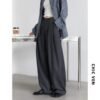Women’s Pleated Wide-Leg Trousers