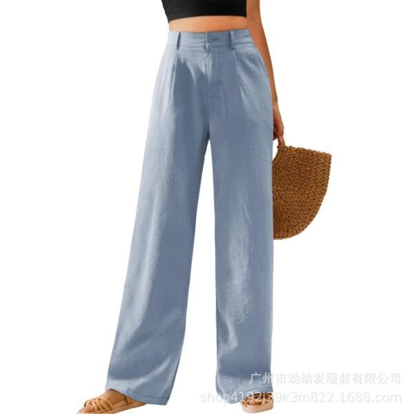 Sf5541b407193490683949964538305e4K.jpg Women’s Vintage Buttoned Casual Pants