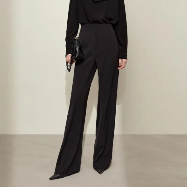 Women’s V-Neck Blazer & Casual Pants Set