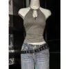 Women’s Y2K Harajuku Crop Tank Top